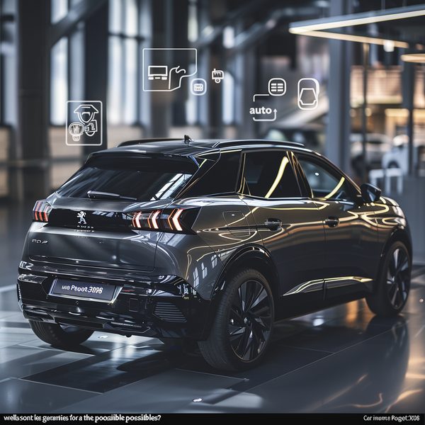 Assurance auto pour une peugeot 3008 : quelles sont les garanties possibles ?