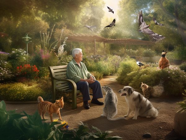 Avantages d'un animal pour aînés: bien-être et lien social
